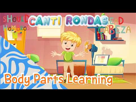 Body Parts Learning -  Canti Rondas, Jhonny's Kids