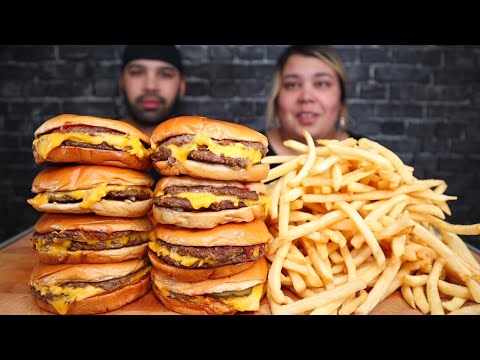 ASMR MCDONALD'S MUKBANG WITH MY SISTER LAFONDA