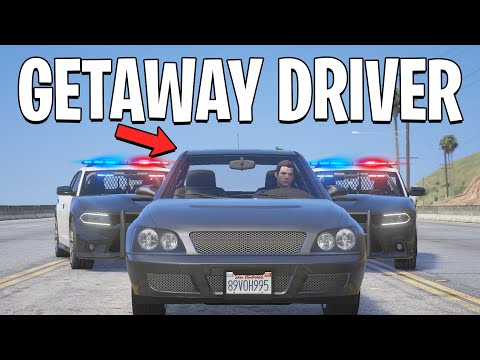 I Became A NPC Getaway Driver in GTA 5 RP