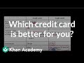 Choosing the Right Credit Card