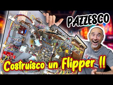 COSTRUISCO UN VERO FLIPPER da zero - la serie Prima puntata