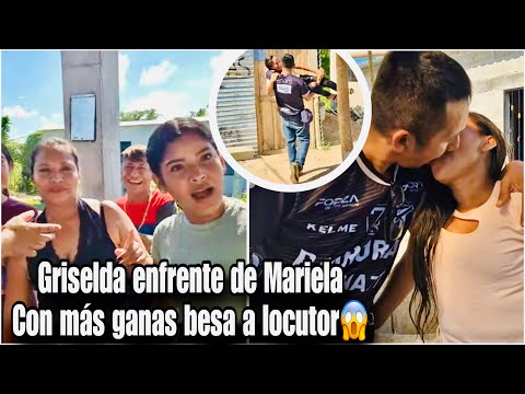 El locutor asta cargadita se llev贸 a Gricelda enfrente de Mariel/ ella si sabe besar le grit贸