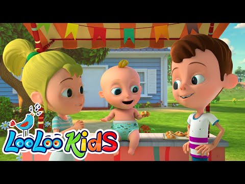 Hot Cross Buns & One Potato, Two Potatoes  | Kids Songs and Nursery Rhymes | LooLoo Kids