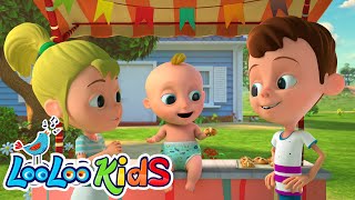 Hot Cross Buns & One Potato, Two Potatoes  | Kids Songs and Nursery Rhymes | LooLoo Kids