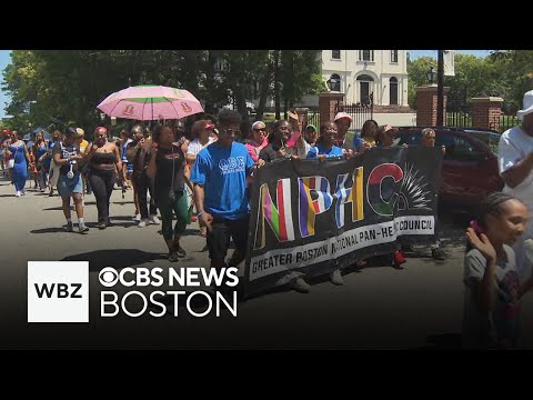 YouTube video thumbnail: Juneteenth Celebrations Held in Massachusetts