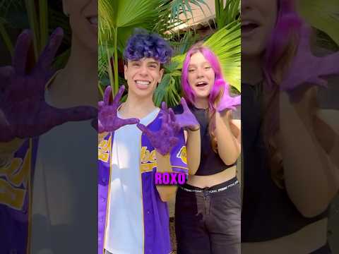 TUDO QUE A GENTE TOCA FICA ROXO! (#SHORTS ) - Madu facco