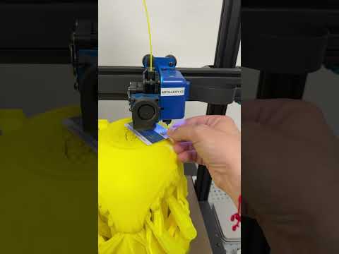 Hacer cambio exitoso de filamento en impresión 3d #impresion3d #deadpool #impresoen3d