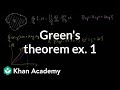 Understanding Green's Theorem and Line Integrals