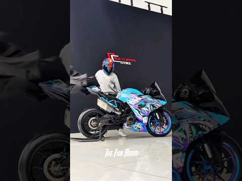 Sky blue modified RC 390 💙 High graphics 💥 #rc390​ #ytshorts​ #shorts​ #viralshorts​