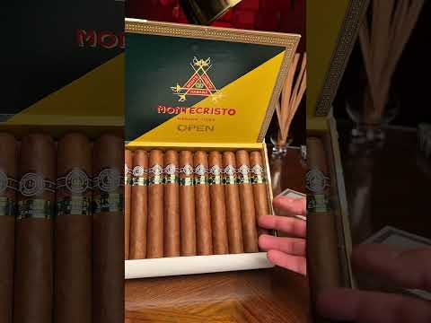تقييم سيجار مونتيكريستو أوبن إيجل - Montecresto Open Eagle Cigar Review (part1)  #asmr