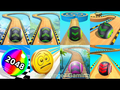 Going Balls Vs Ball Run 2048, Rolling Ball Sky, Coin Rush, Ball Race 3D speedrun gameplay