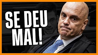 ALEXANDRE DE MORAES FICOU SOZINHO!