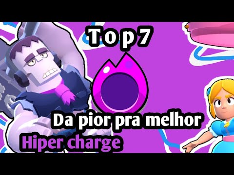 TOP 7 Hiper charge da pior pra melhor na minha opinião