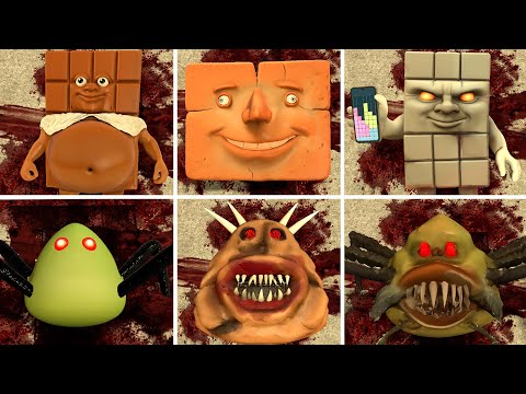 I TORTURE NEW ITALIAN BRAINROT 3D POU BOU'S REVENGE FAMILY   In GMod