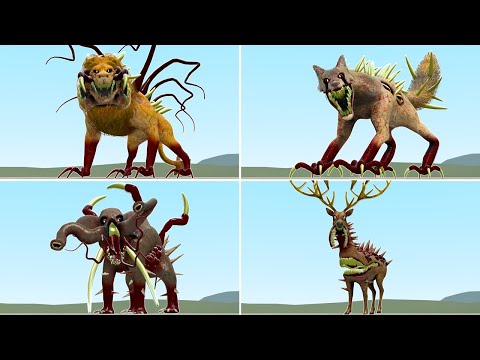 NEW ZOOCHOSIS MUTANT ANIMALS In Garry's Mod