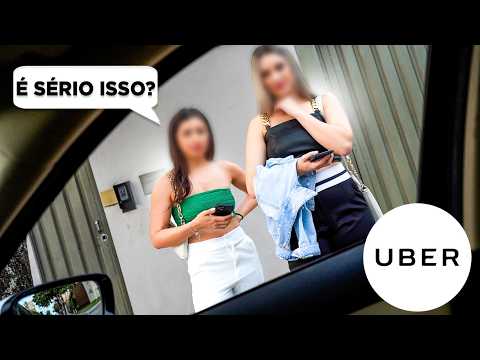 FIZ UBER COM A NOVA BMW E ME SURPREENDI COM AS PASSAGEIRAS