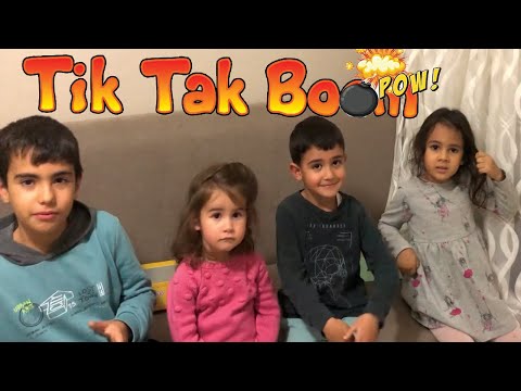 Umut Aras Ayaz Arya ve Hazal Ada Tik Tak Bom Oynadı Çok Eğlendik | Kuzenler ile Çok Eğlenceli Oyun