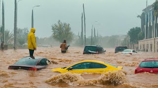 Chaos In Mexico and Barcelona! Massive Floods Submerge Cities