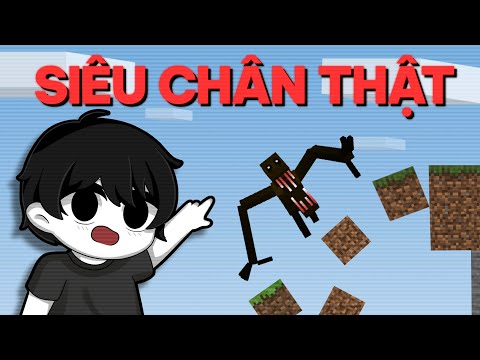 Tôi chơi bản Minecraft Kinh Dị CHÂN THẬT NHẤT