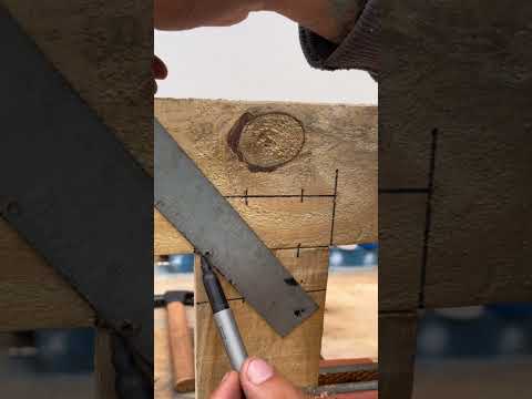Perfect wood joint without complications#WoodworkingHack #PerfectJoint #USA