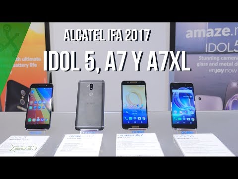 (SPANISH) Alcatel Idol 5, A7XL y A7: diseño, pantalla y autonomía por bandera
