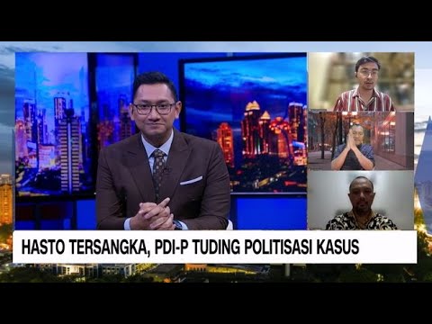 Hasto Tersangka, PDI-P Tuding Politisasi Kasus