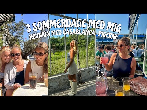 VLOG: Sommer, sol, reunion & fuld party uartig
