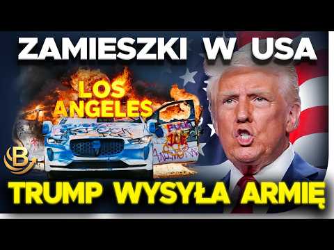 TRUMP wysyła 700 MARINES - Trwa BUNT w Los Angeles !