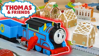 Thomas is Excited to See the Gingerbread Village! | Watch Out Thomas