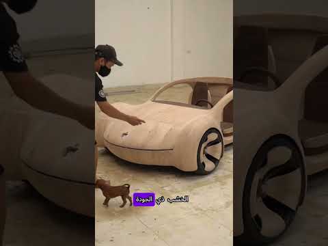شخص يقوم بصناعة افخم سياره في منزله فقط و بمواد بدائيه #shorts #short