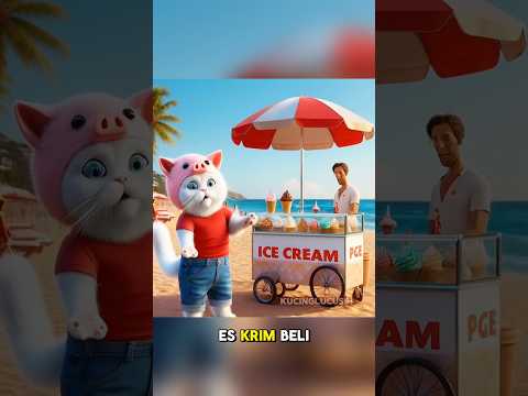 Kucing suka minum es 😸 #kucing #kucinglucu #shorts #catlover #videolucu #labubu #gummy #lucu #cat