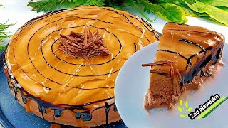 ايس كريم الشوكولاته الاقتصادي بطريقه عبقريه❗وصفه تحليه سهله بدون كريمه ولا حليب مكثف❗طريقه حلي سريع 