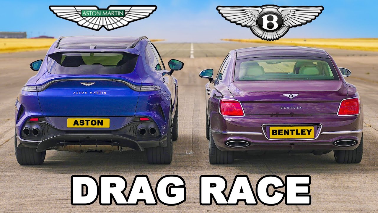 Aston Martin DBX 707 v Bentley Flying Spur: DRAG RACE
