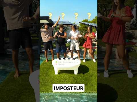 QUI EST L'IMPOSTEUR ? 👿 (Océane, Matdeuh, Archie) #nobevent #shorts #imposteur #challenge