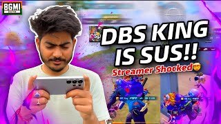 DBS KING is SUS🥵8 Streamers Claimed | Cyanide vs Streamer in Conqueror Lobby | BGMI