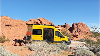 LIVING IN MY VAN ALONE taking a break || Van City Van Life at 58