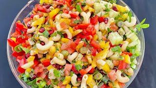 Türkischer Nudelsalat mit Granatapfelkernen