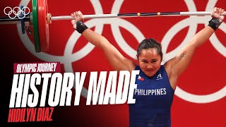 Hidilyn Diaz lifted her way into history 💪 🥇 | Olympic Journey