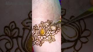 Lotus step by step tutorial for mehendi design