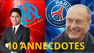 10 ANNECDOTES INCROYABLES sur LE PSG