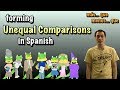 Exploring Unequal Comparisons in Spanish