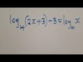 Logarithmic Properties and Applications