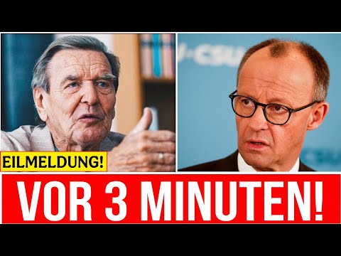 Gerhard Schröder ENTHÜLLT UNFASSBARES über Friedrich Merz!