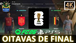 ESPANHA X BÉLGICA | FIFA WORLD CUP 2026 | SPAIN VS. BELGIUM | FC26