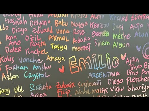 Writing subscriber’s name #subscribe ☺️ now