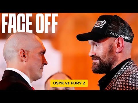 USYK vs FURY 2 | FACE OFF AT THE PRESS CONFERENCE