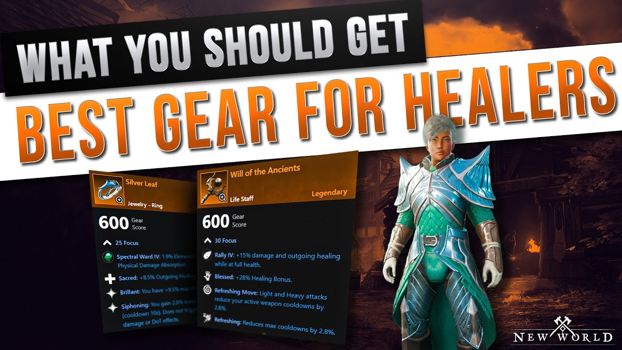 New World Healer Gear Guide: Armor, Lifestaffs, Perks and MORE! | New World
