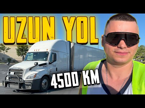 Amerika'da Tırcılıkta Yaptığım En Uzun Yol - 4500 Km
