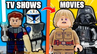 I built EVERY STAR WARS MOVIE & SHOW in LEGO