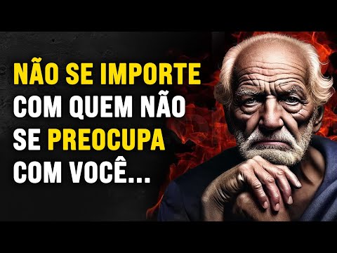 NÃO SE IMPORTE COM QUEM NÃO SE IMPORTA COM VOCÊ - APRENDA DE UMA VEZ!